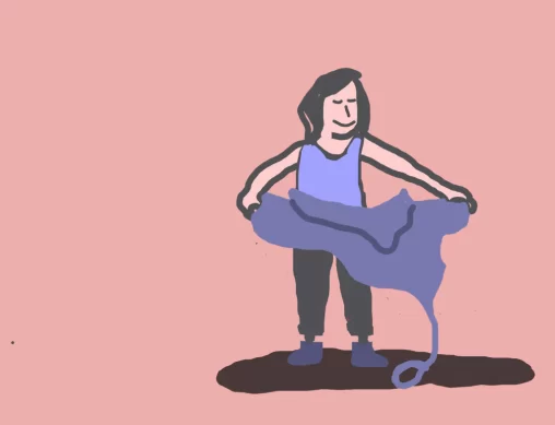 Crônica "A sela", publicada em 24/07/2025 no Jornal Rascunho. Ilustração: FP Rodrigues. Disponível em: https://rascunho.com.br/cronistas/carolina-vigna/a-sela/