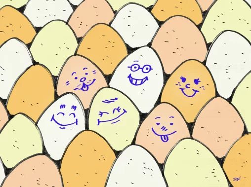 Crônica "Irmãs", publicada em 19/06/2025 no Jornal Rascunho. Ilustração: José Lucas Queiroz. Disponível em: https://rascunho.com.br/cronistas/carolina-vigna/irmas/