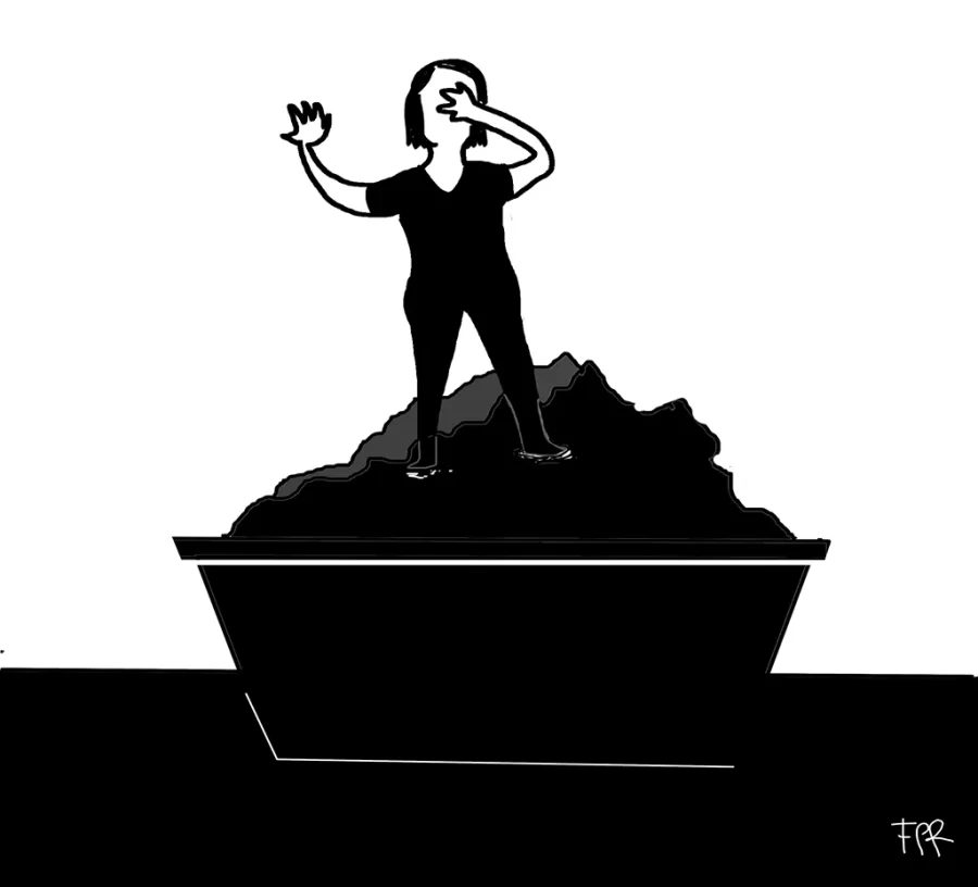 Crônica "Como resistir?", publicada no Rascunho em 02/11/2023. Ilustração: FP Rodrigues. https://rascunho.com.br/cronistas/carolina-vigna/como-resistir/